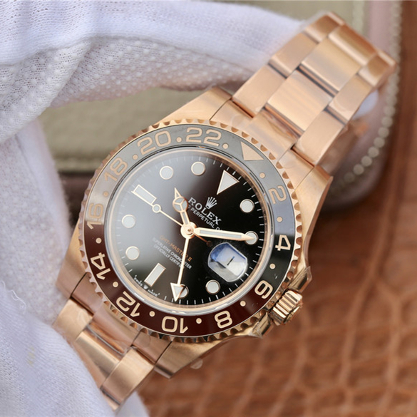 GMT-Master II Root Beer Rose Gold 40mm