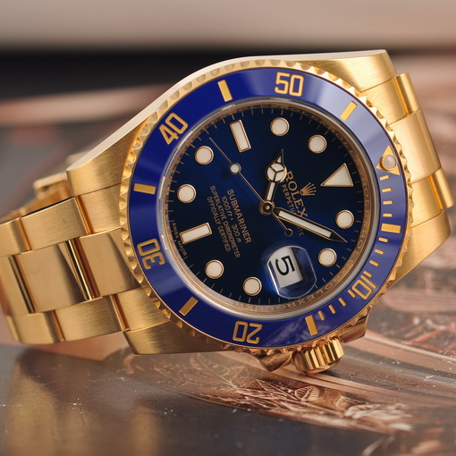 Submariner Date Blue Dial 18k Yellow Gold 41mm