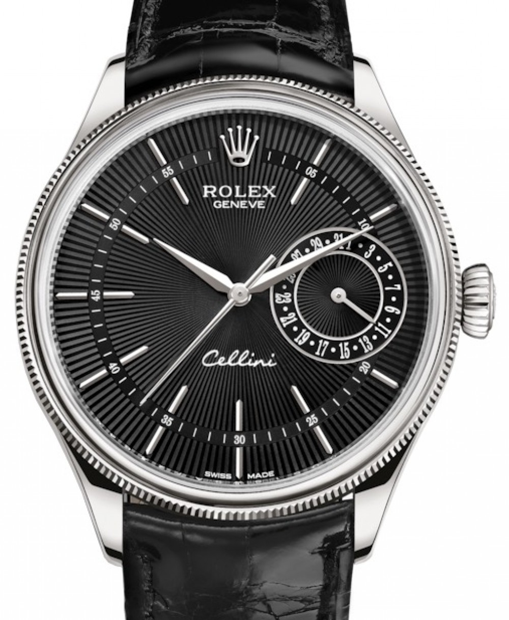 Cellini Time Date Black Dial 39mm