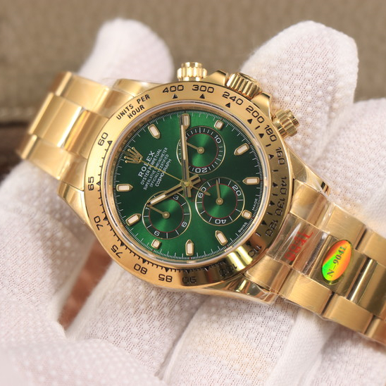 Daytona Gold Green Dial 40mm