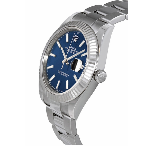 Datejust Blue Dial Oyster Bracelet 41mm