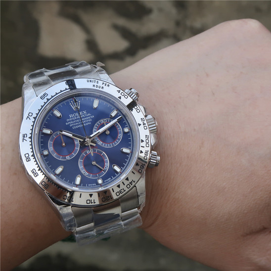 Daytona Blue Index Oyster 40mm