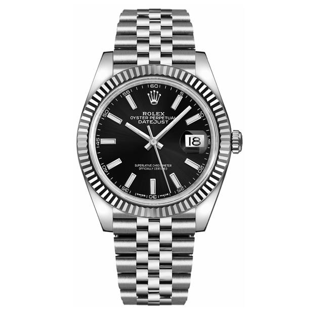 Datejust Black Dial Men's 41mm