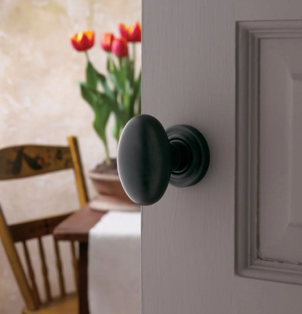 Baldwin 5025.Fd 5025 Non-Turning Two-Sided Dummy Door Knob Set - Bronze