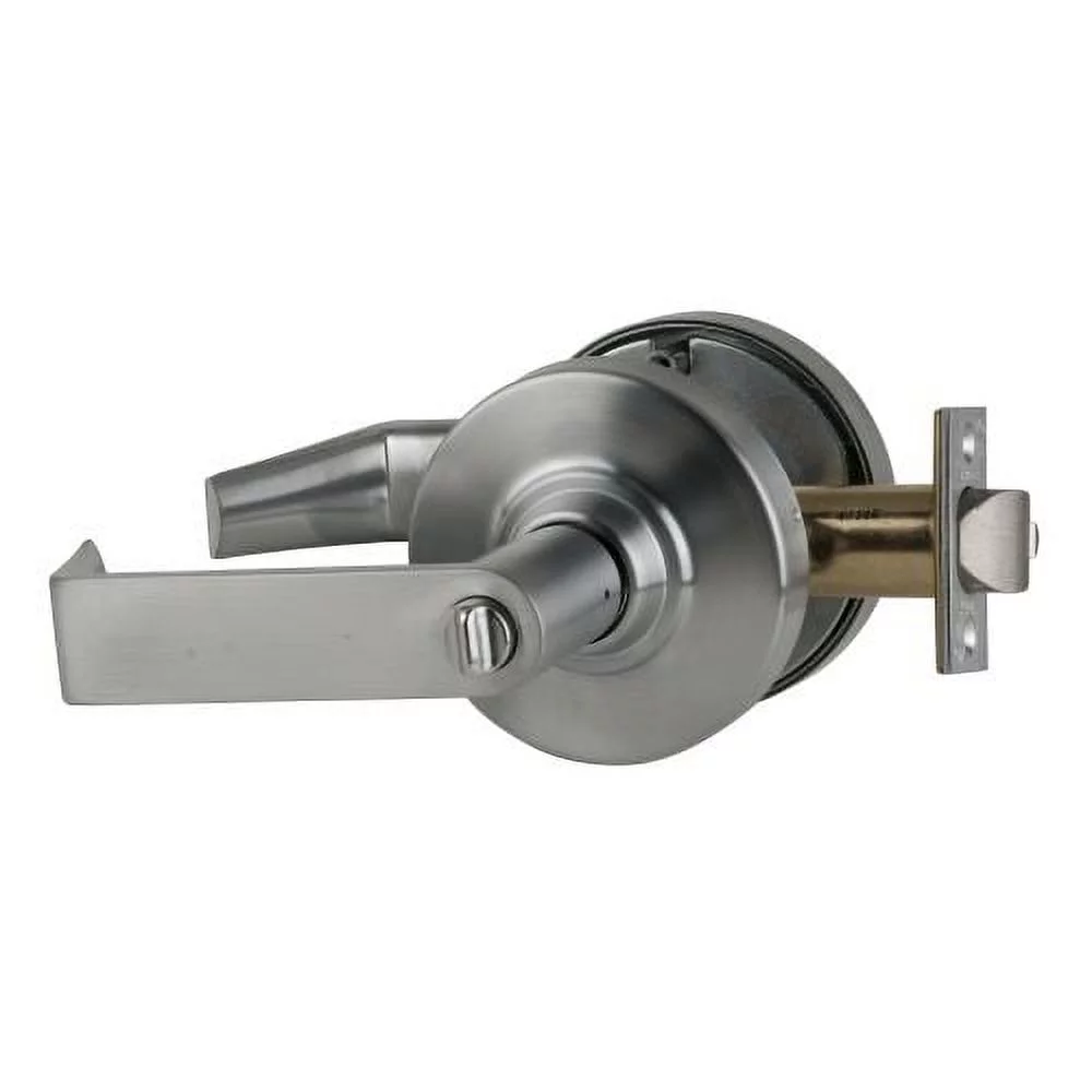 Schlage ND92PD-RHO Satin Chrome Rhodes Heavy Duty Entrance with Vandlgard Door Lever Set
