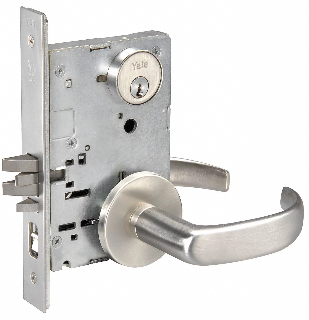 Yale Lever Lockset,Mechanical,Entrance PBR8807FL x 626