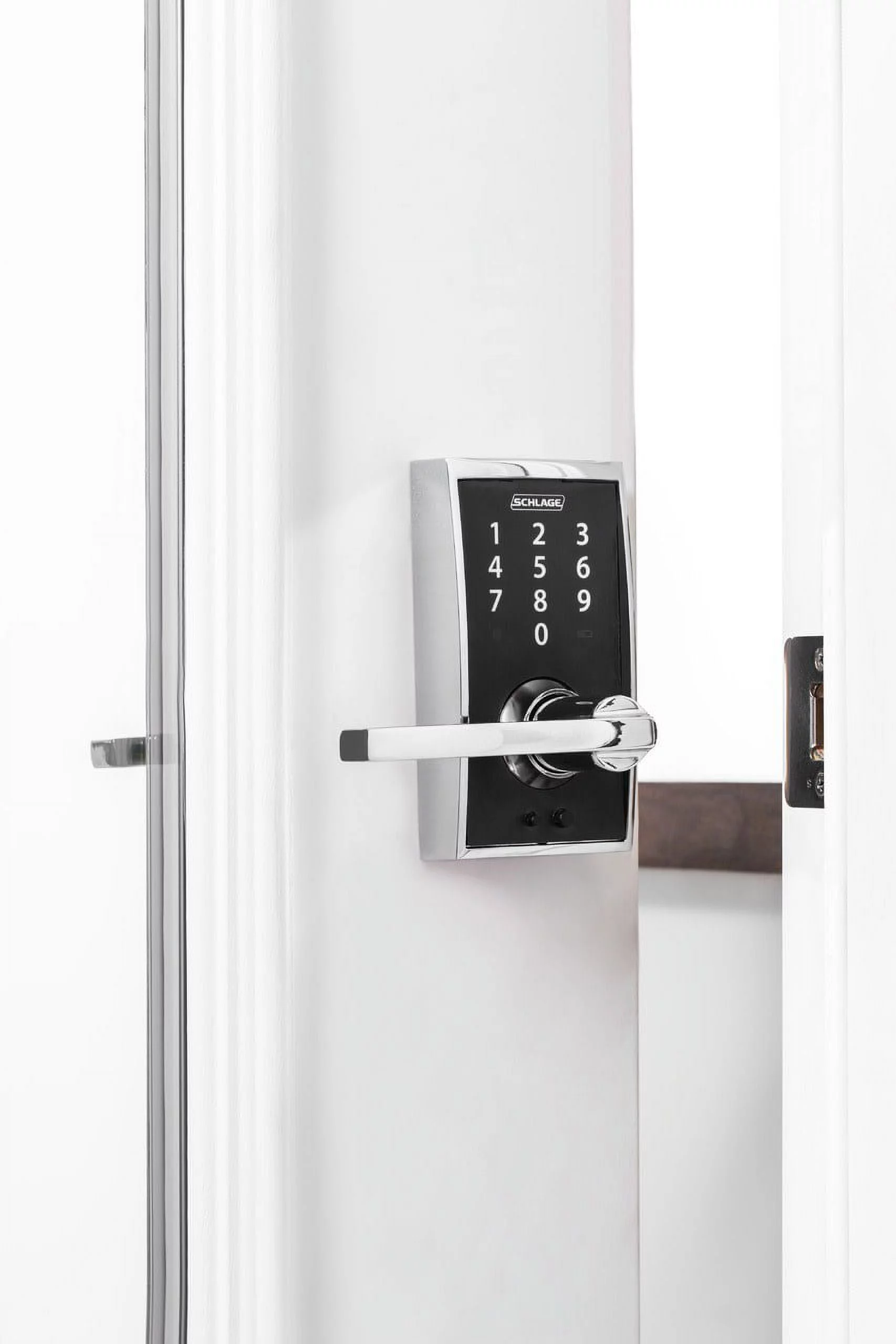 Schlage Fe695-Cen-Lat Century Touch Entry Leverset - Chrome