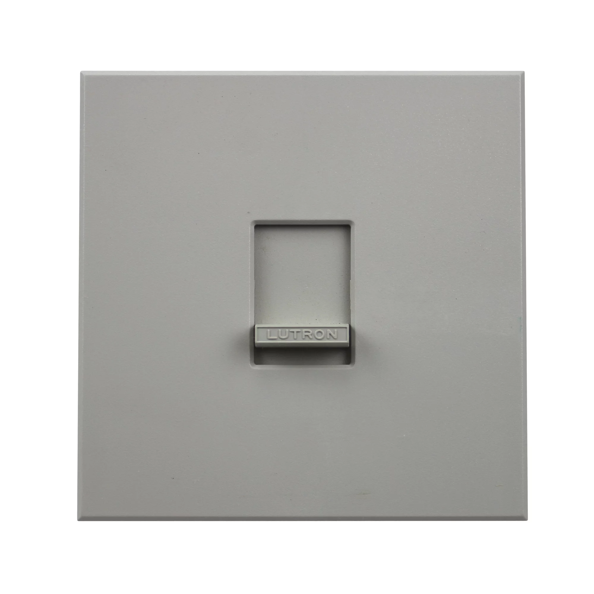 Lutron NF-20-277-GR Nova 277V / 20A Fluorescent Single Pole Slide-to-Off Dimmer in Gray