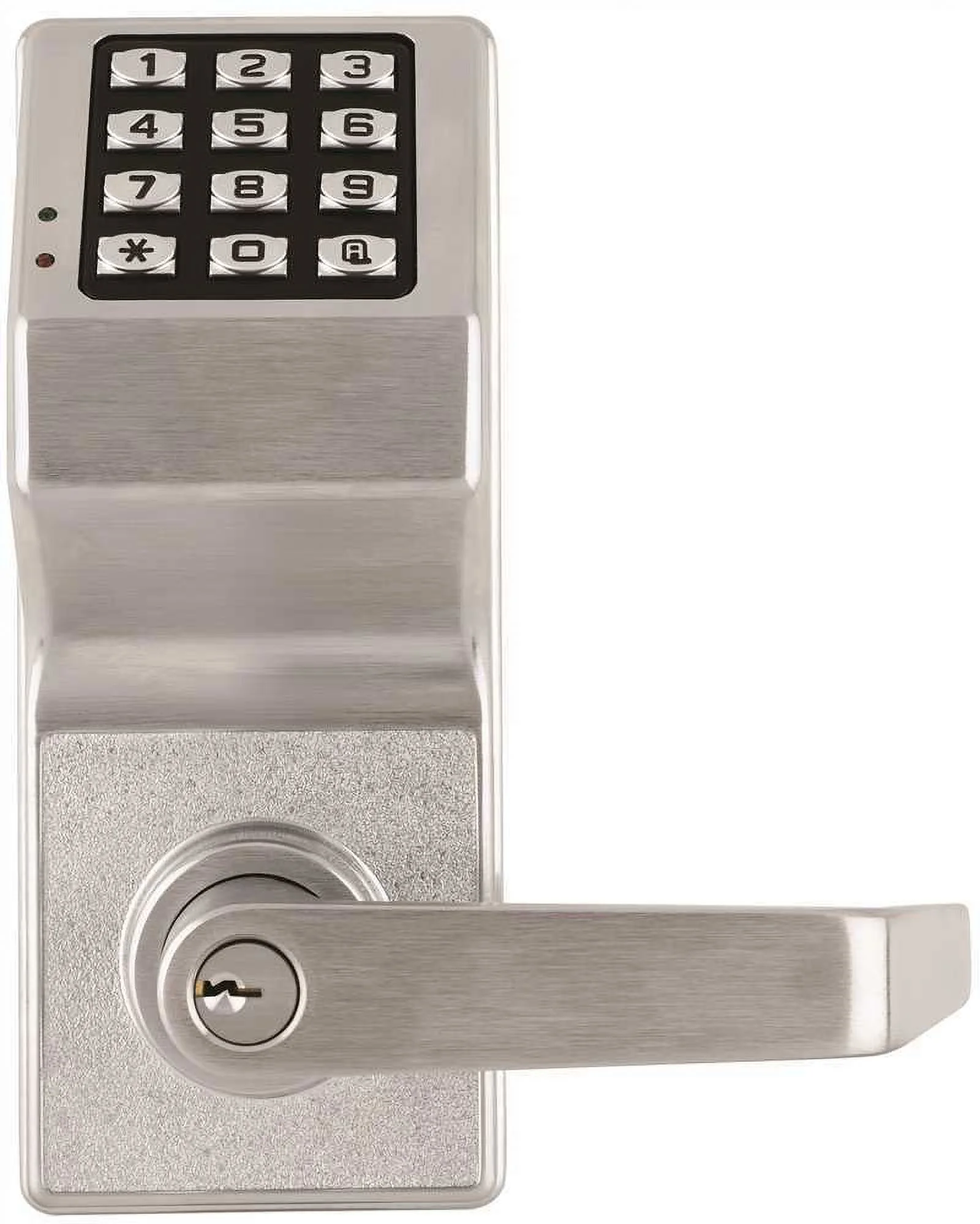Alarm Lock DL2700 US26D Trilogy Electronic Digital Lever Lock Satin Chrome Finish