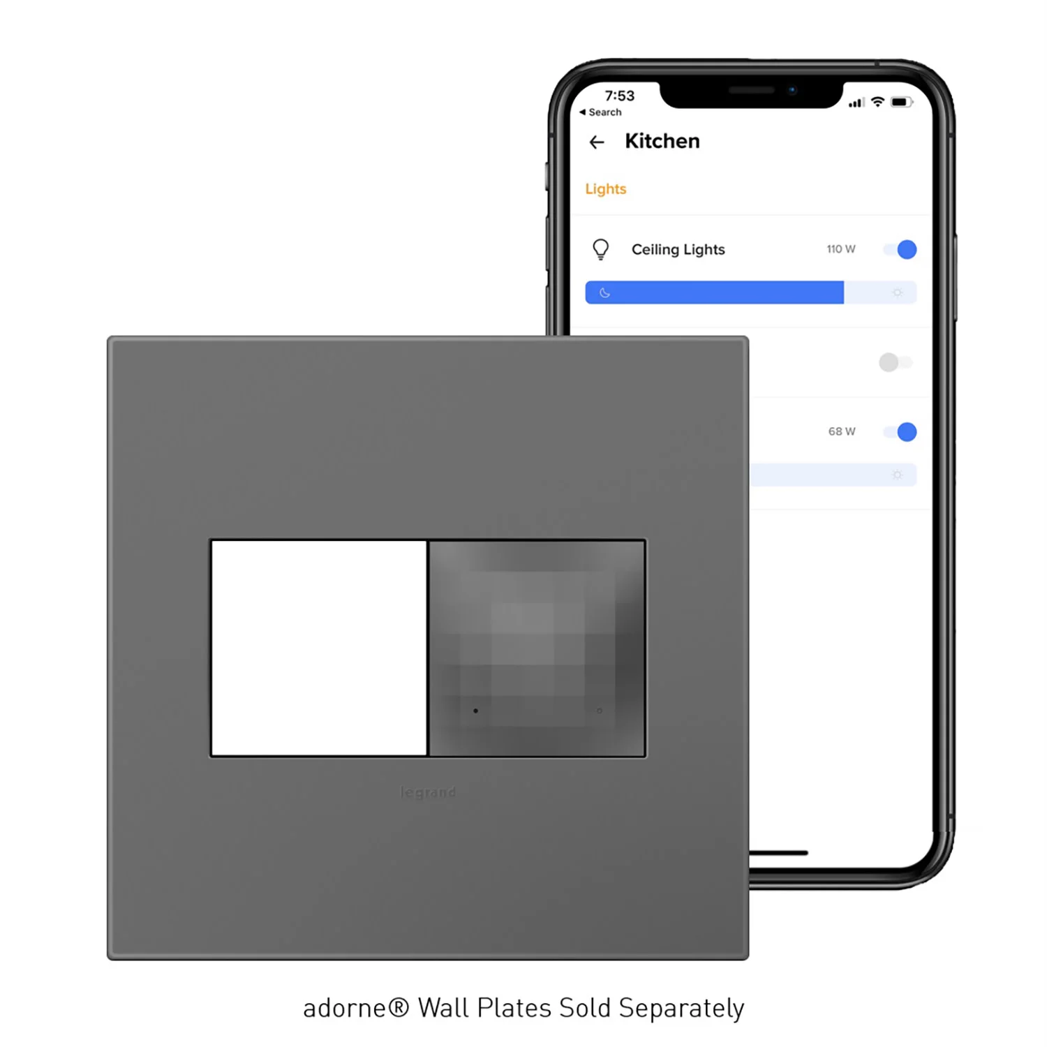 Legrand Wnah21 Adorne - Magnesium