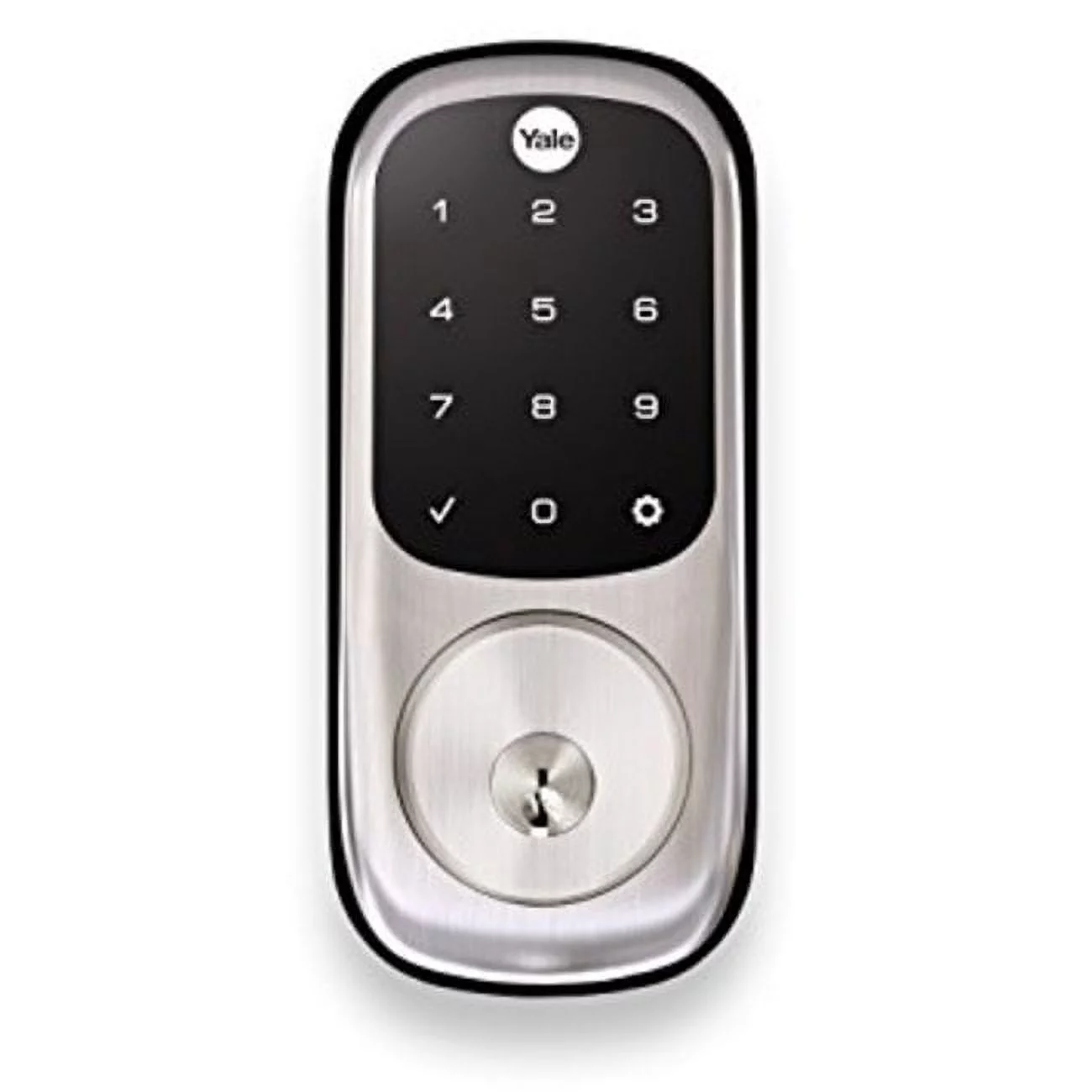 Yale YRD226ZW619 Assure Touchscreen Deadbolt with Z-Wave Satin Nickel Finish