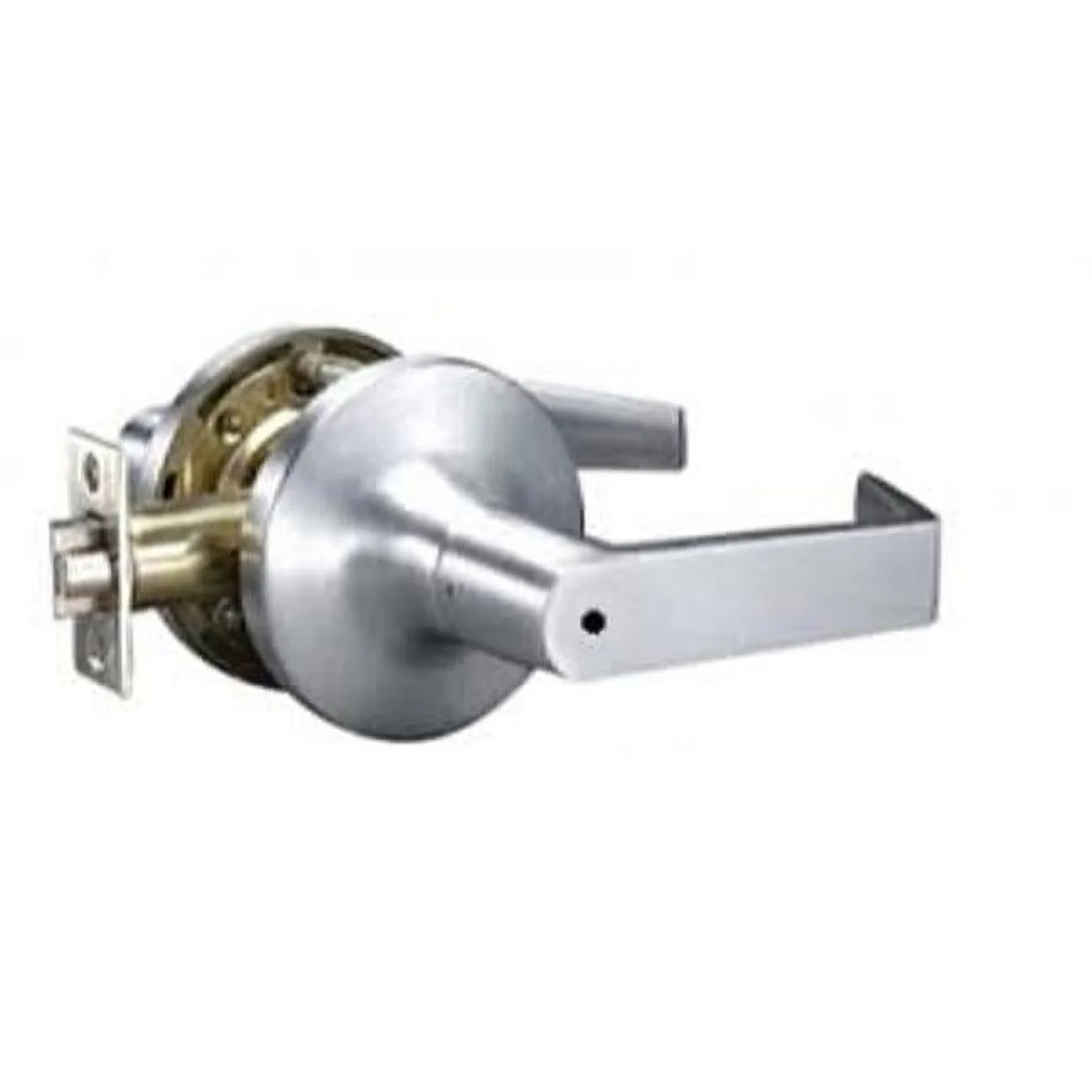 Yale  2.75 in. Backset Commercial Privacy Pacific Beach Lever Grade 1 Cylindrical Lock, Satin Chrome