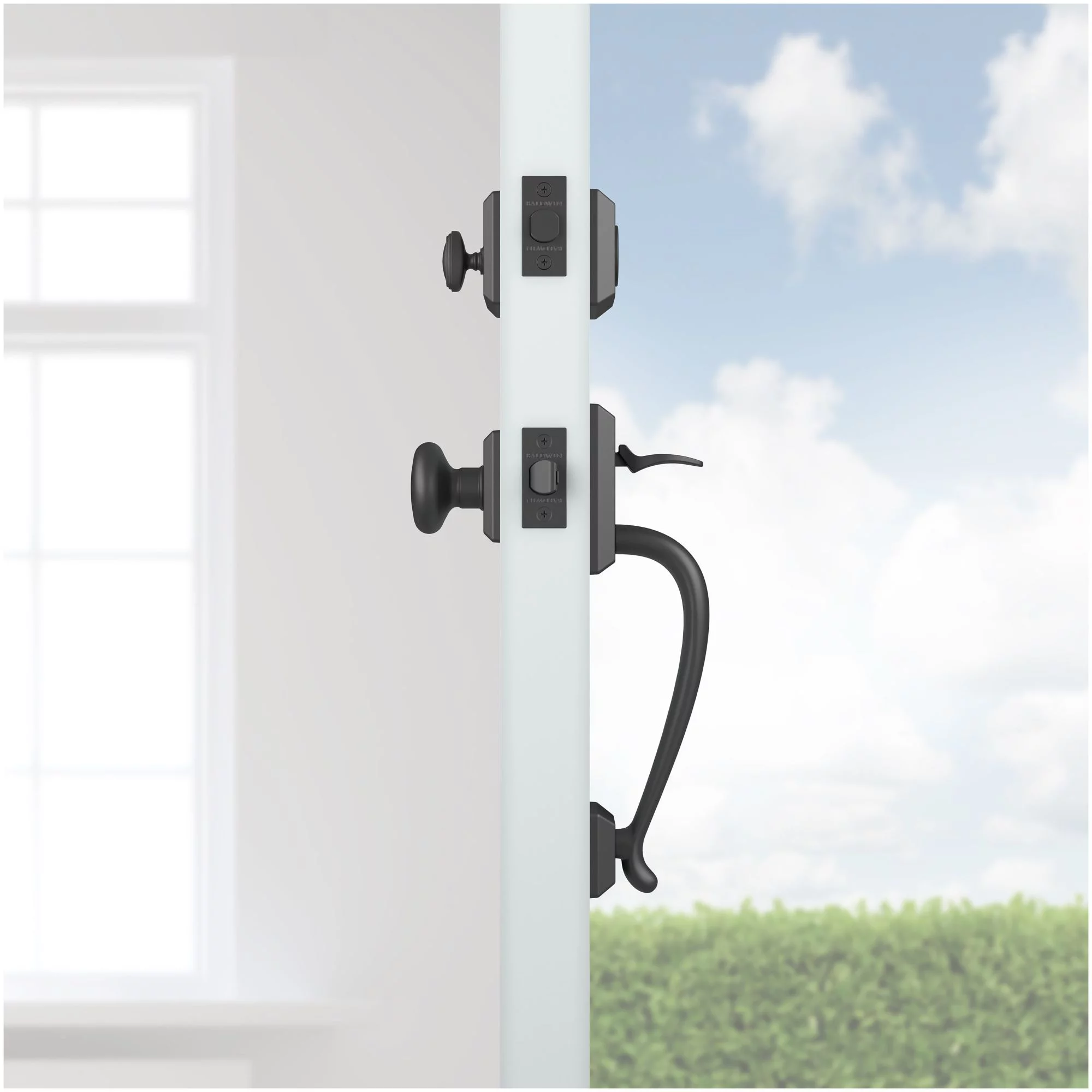 Baldwin Sc.Napxrou.Tsr Napa Standard C Keyway Single Cylinder Keyed Entry Handleset -