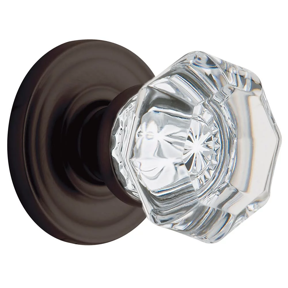 Baldwin 5080.102.FD Filmore Oil-Rubbed Bronze Full-Dummy Knob Set