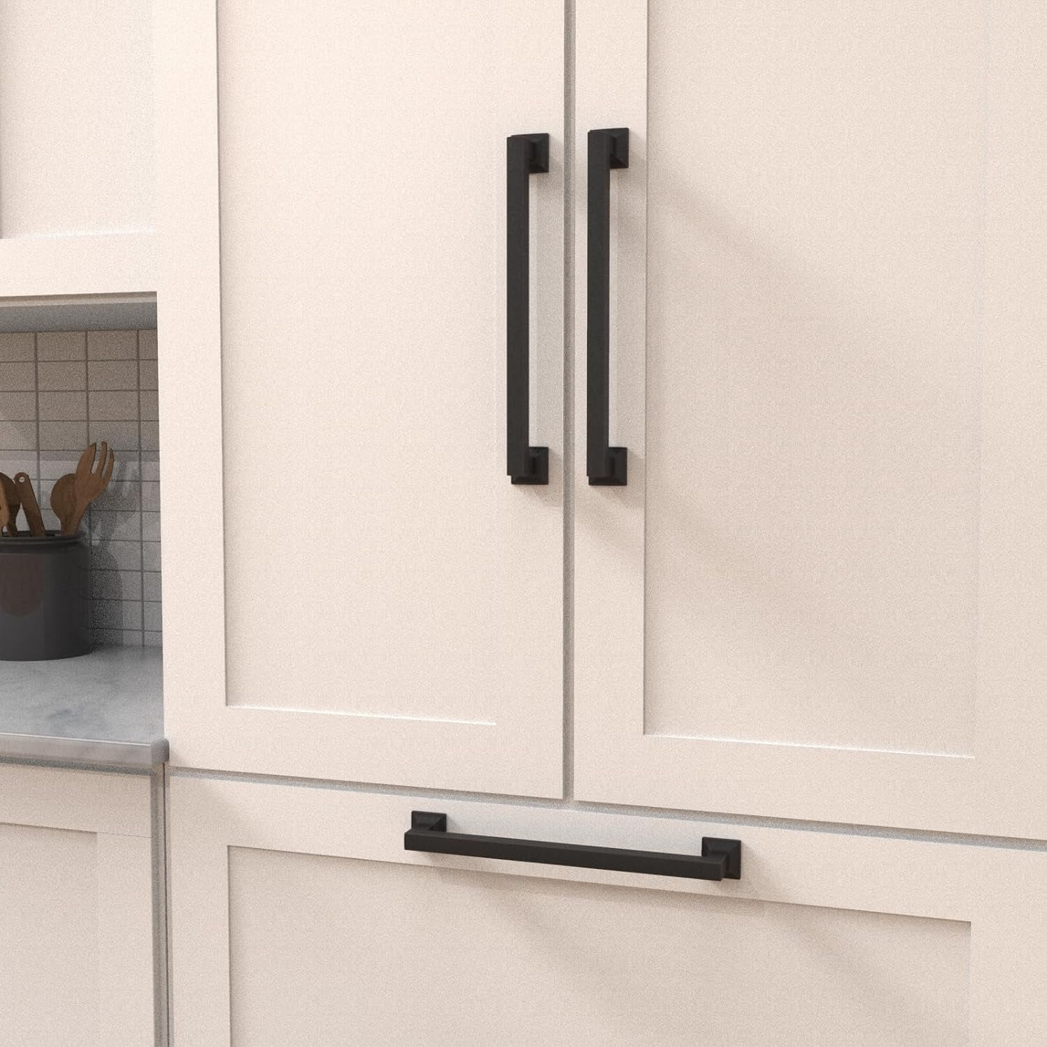 Studio Collection Appliance Pull 13 Inch Center To Center Oil-Rubbed Bronze Highlighted Finish (5 Pack)