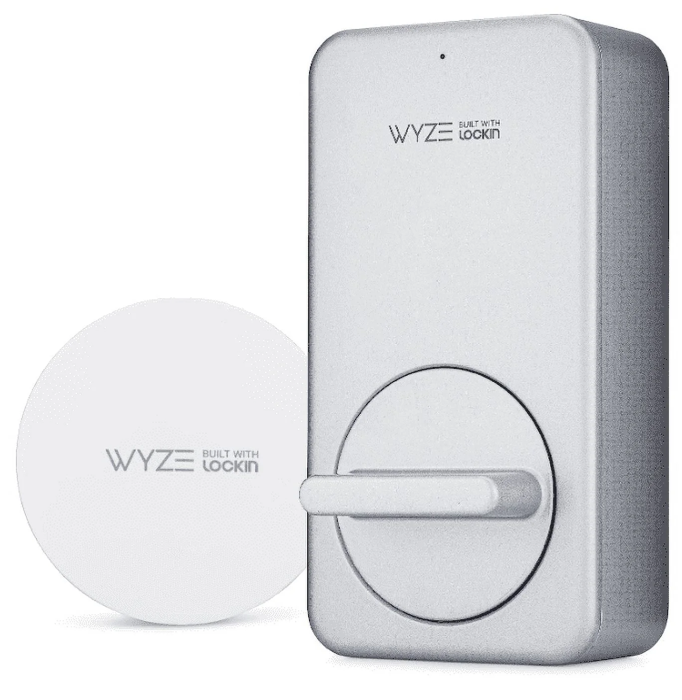Open Box Wyze Lock WiFi and Bluetooth Enabled Smart Door Lock Silver WLCKG1