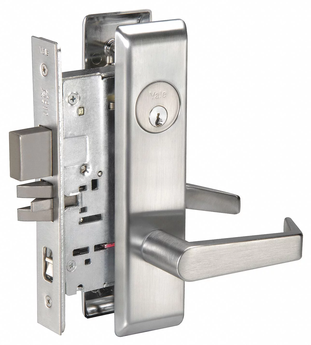 Yale Lever Lockset,Mechanical,Entrance AUCN8867FL x 626