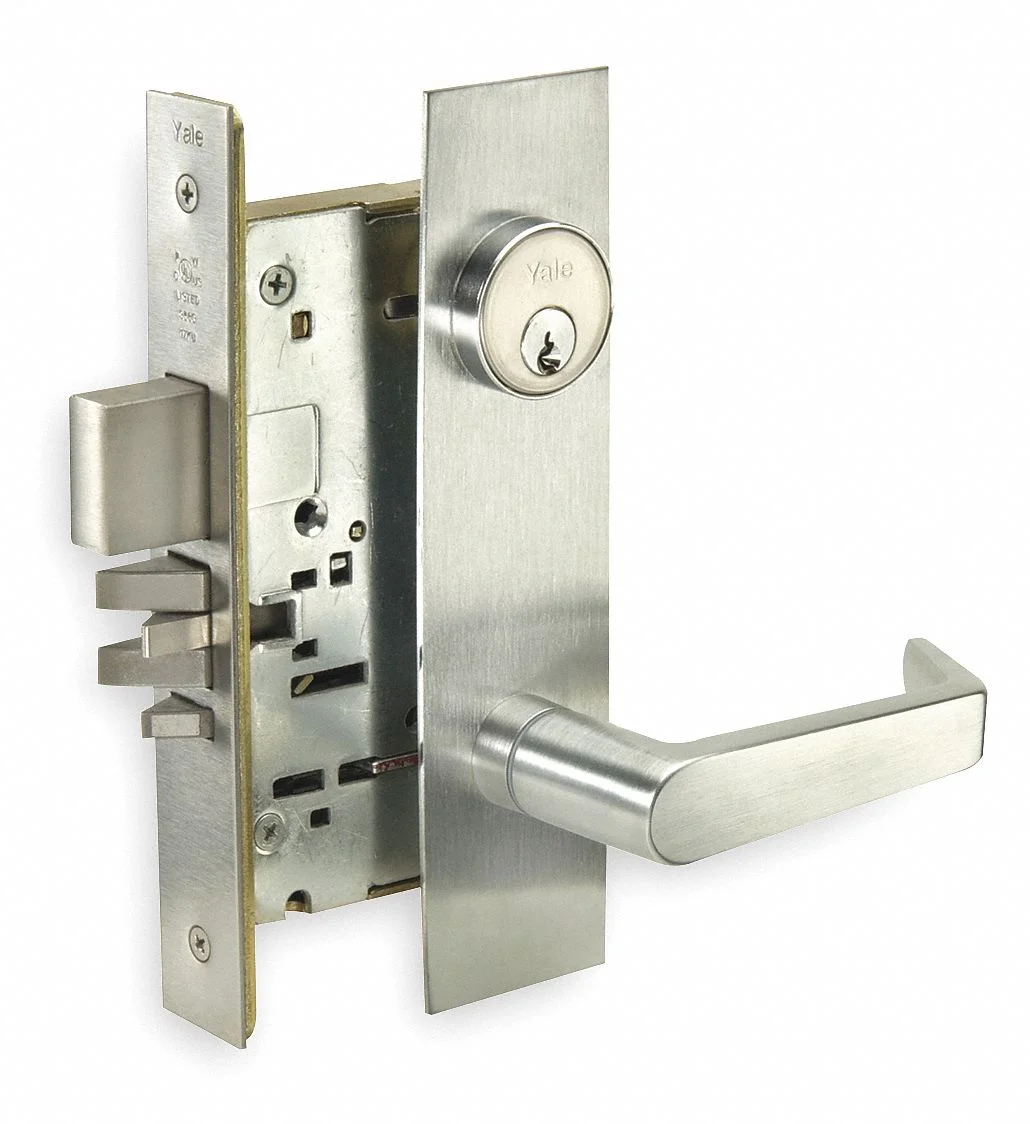 Yale Lever Lockset,Mechanical,Classroom AUCN88182FL x 626
