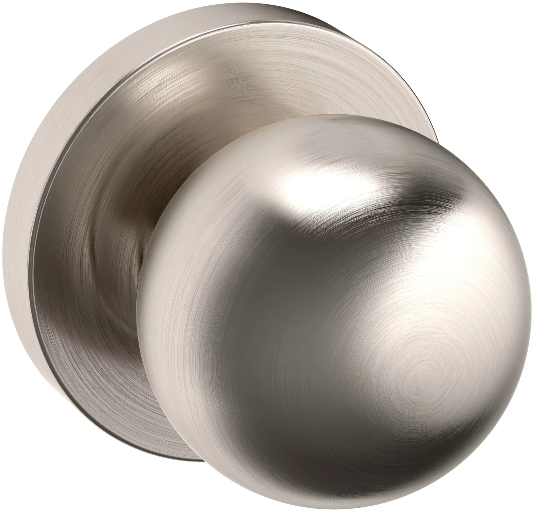 Baldwin 5041.Pass 5041 Passage Door Knob Set - Nickel