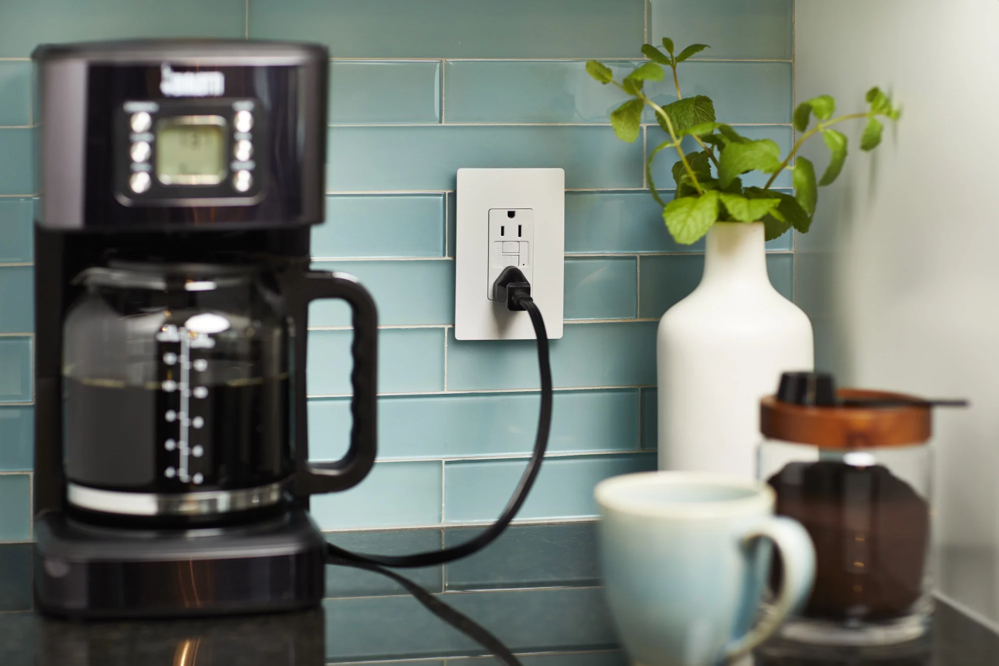 Legrand 1597TRNICC4 Pass & Seymour GFCI Receptacle, Self Testing, 15A, Nicekl Finish - Quantity 1