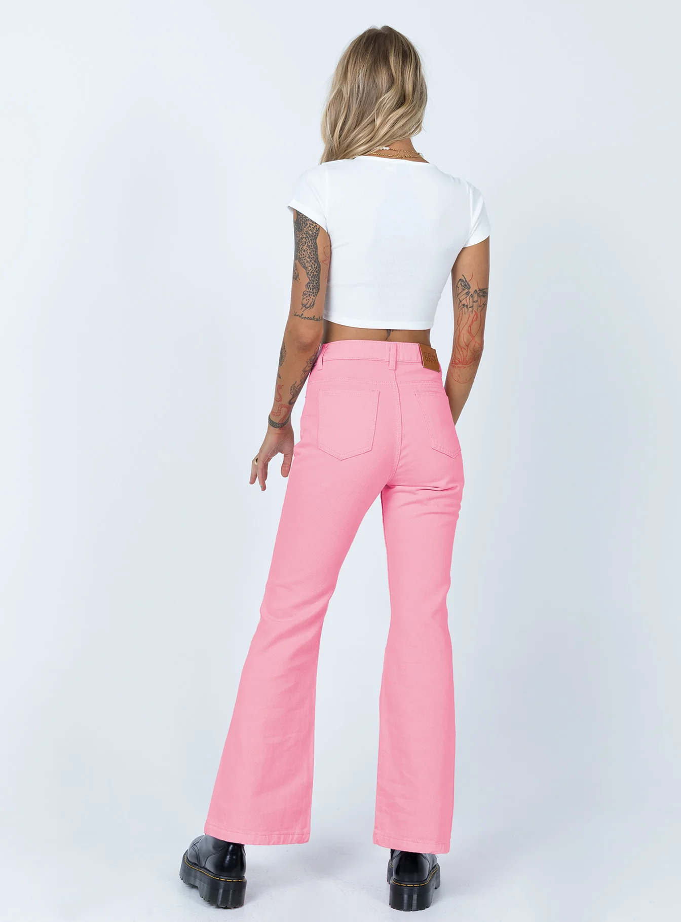 Cabarita Lounge Denim Jeans Pink