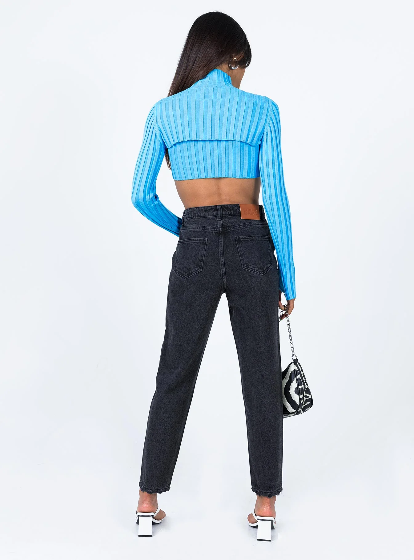 Zaiden Straight Leg Jeans Black Denim