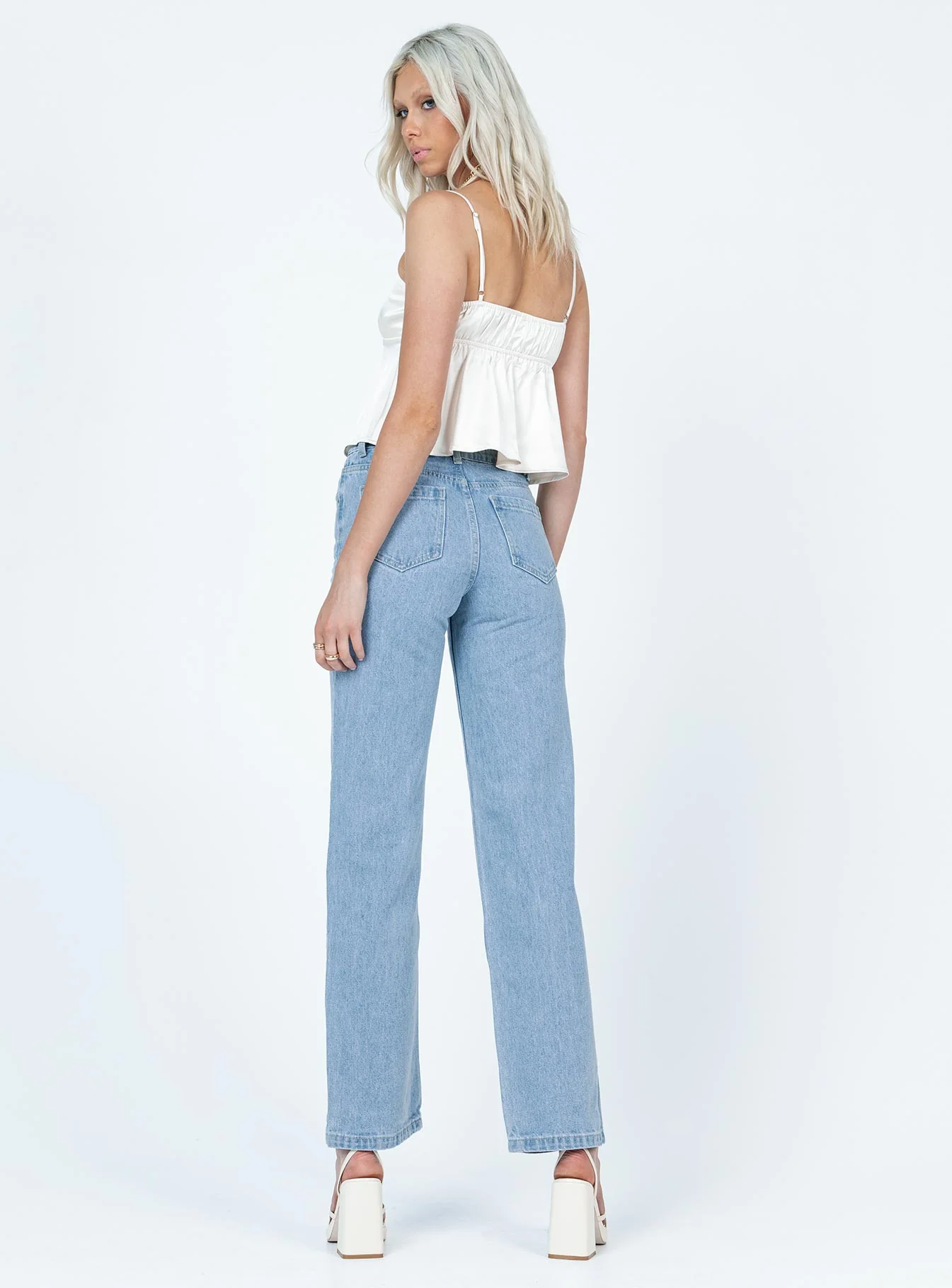 Maverick Mid Waist Jean Denim