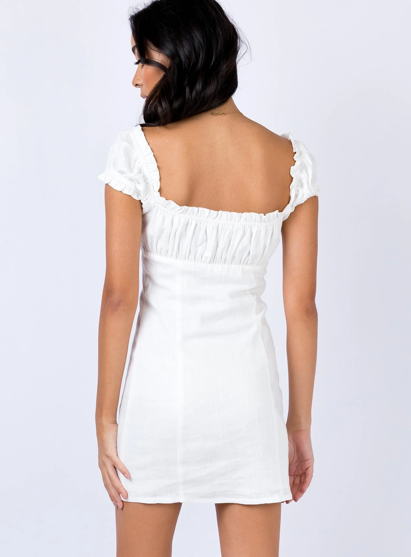 Elouise Mini Dress White
