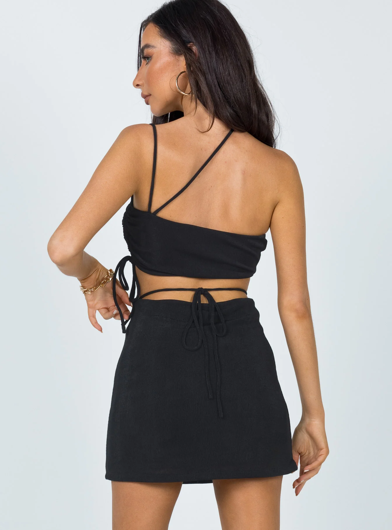 Maisie Mini Skirt Black