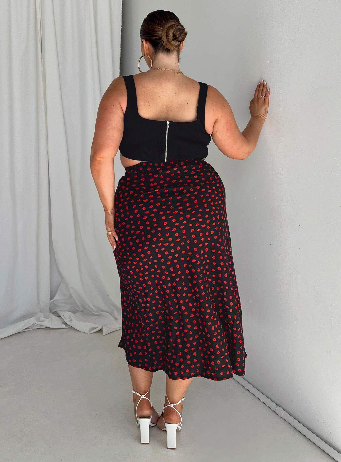 Mabel Midi Skirt Curve