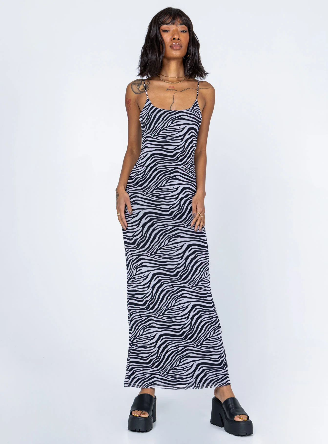 Knox Maxi Dress Zebra
