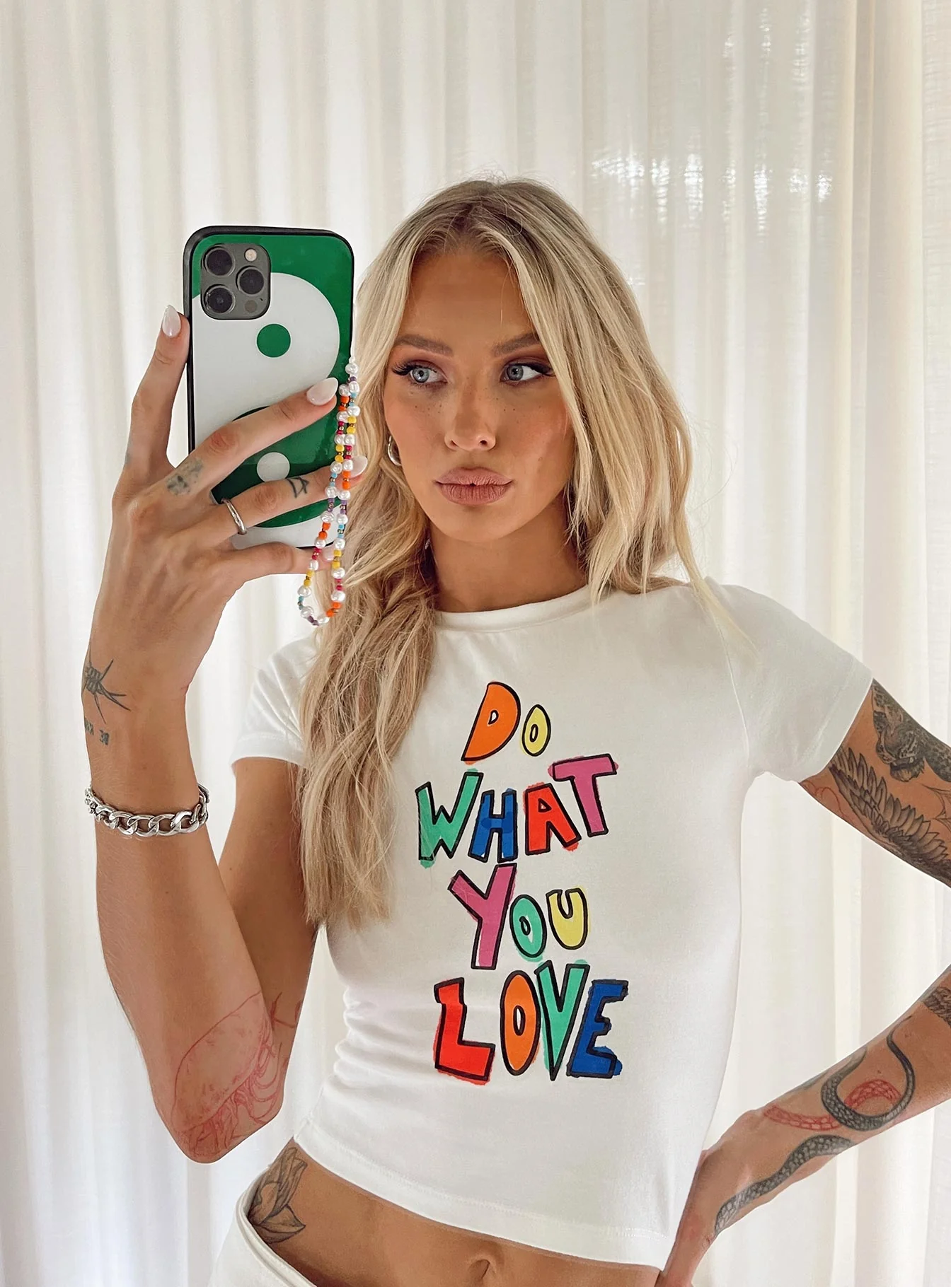 Do What You Love Tee White