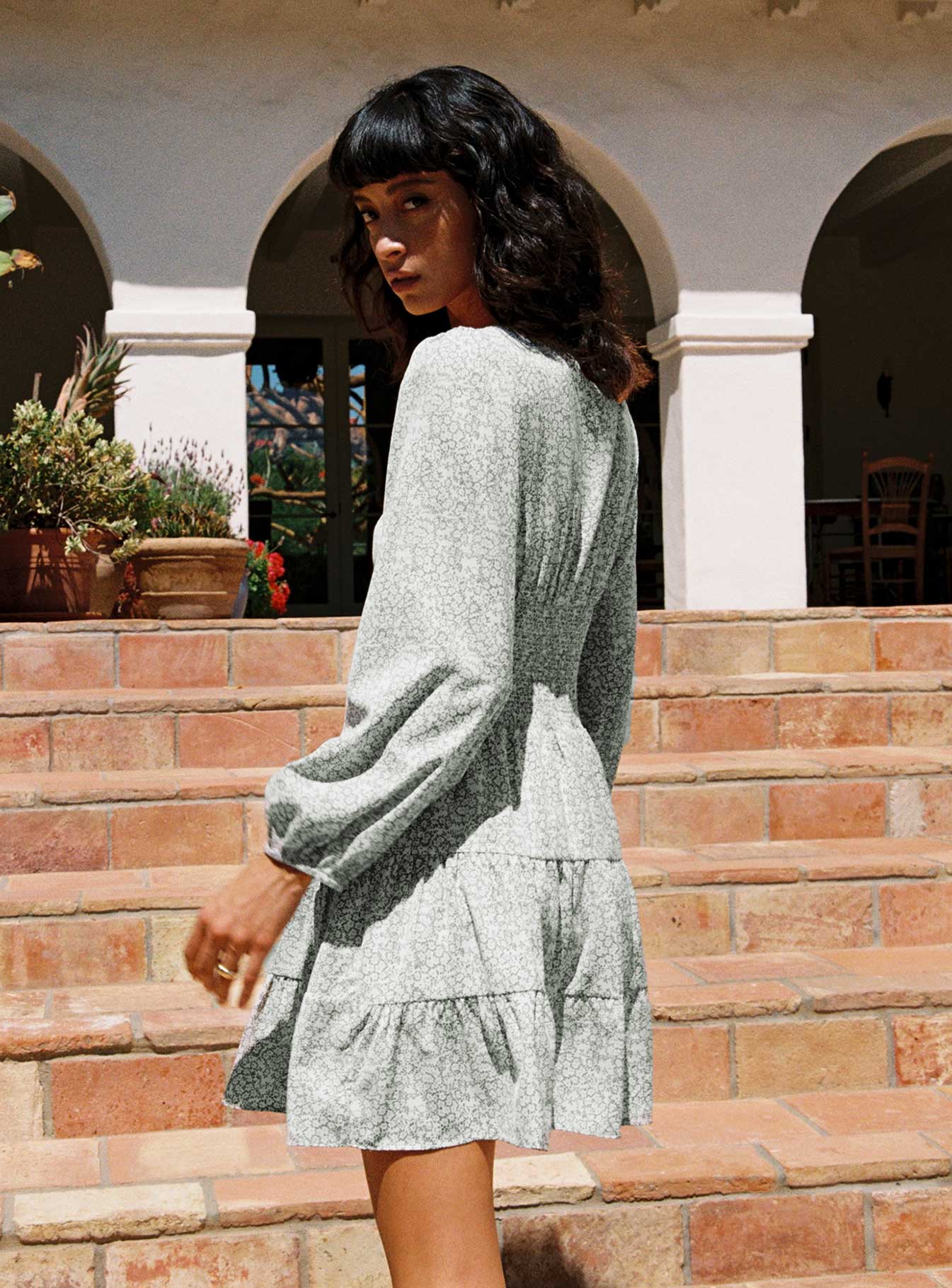 Devante Mini Dress Green