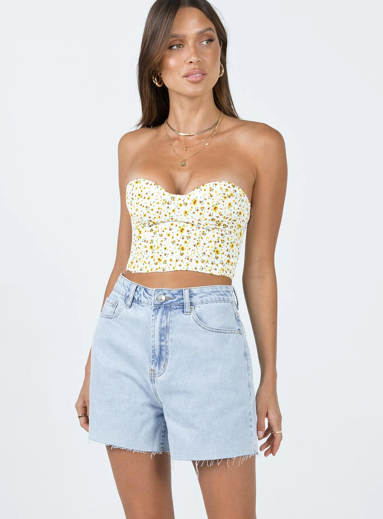 Reyes Denim Shorts Denim