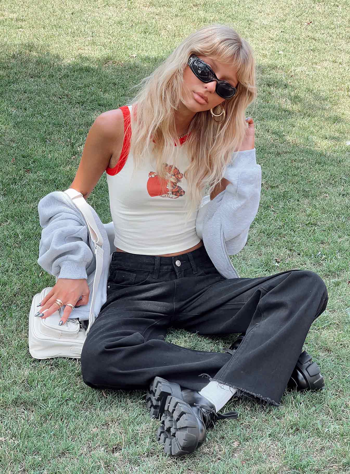 Kalinda Denim Jeans Black