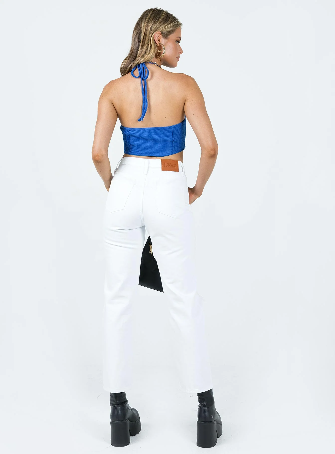 Fairmount Straight Leg Jean White