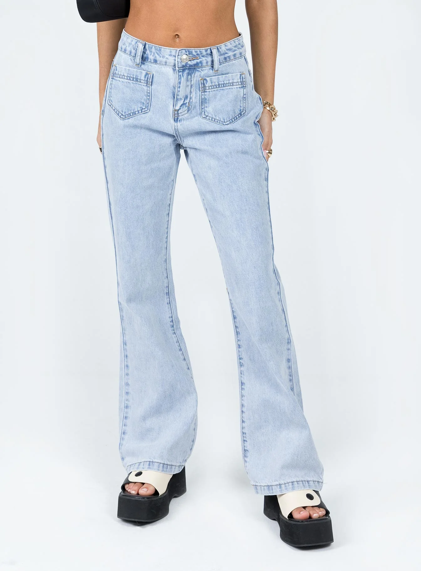 Organic Jemma Low Rise Bootcut Jeans