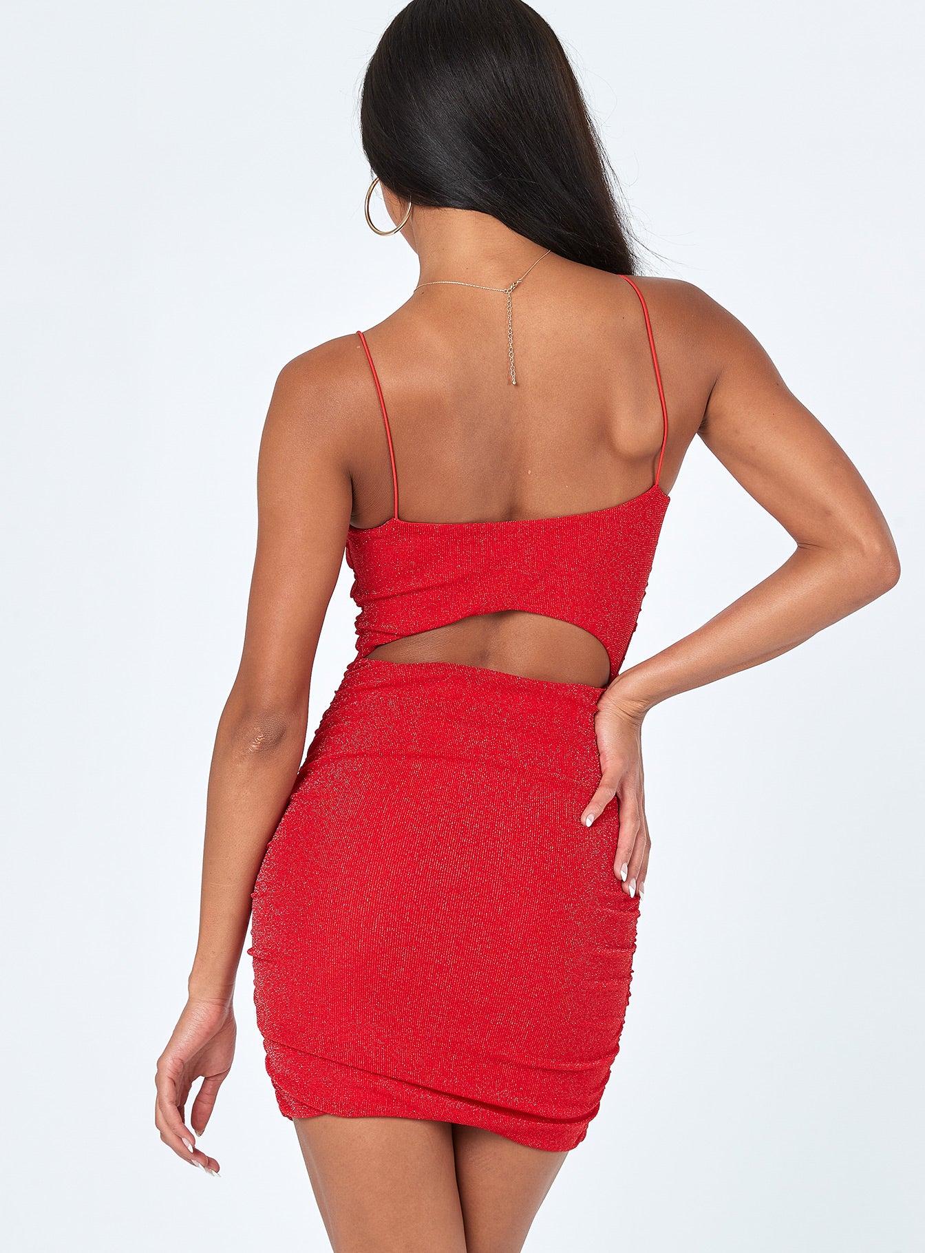 Holloway Wishes Mini Dress Red