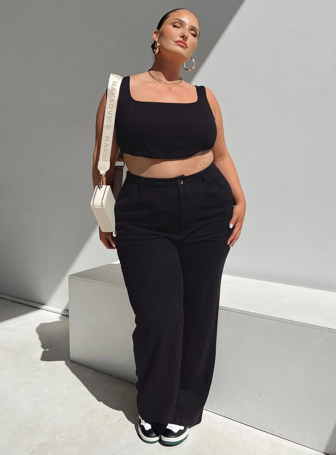 Brenda Pants Black Curve