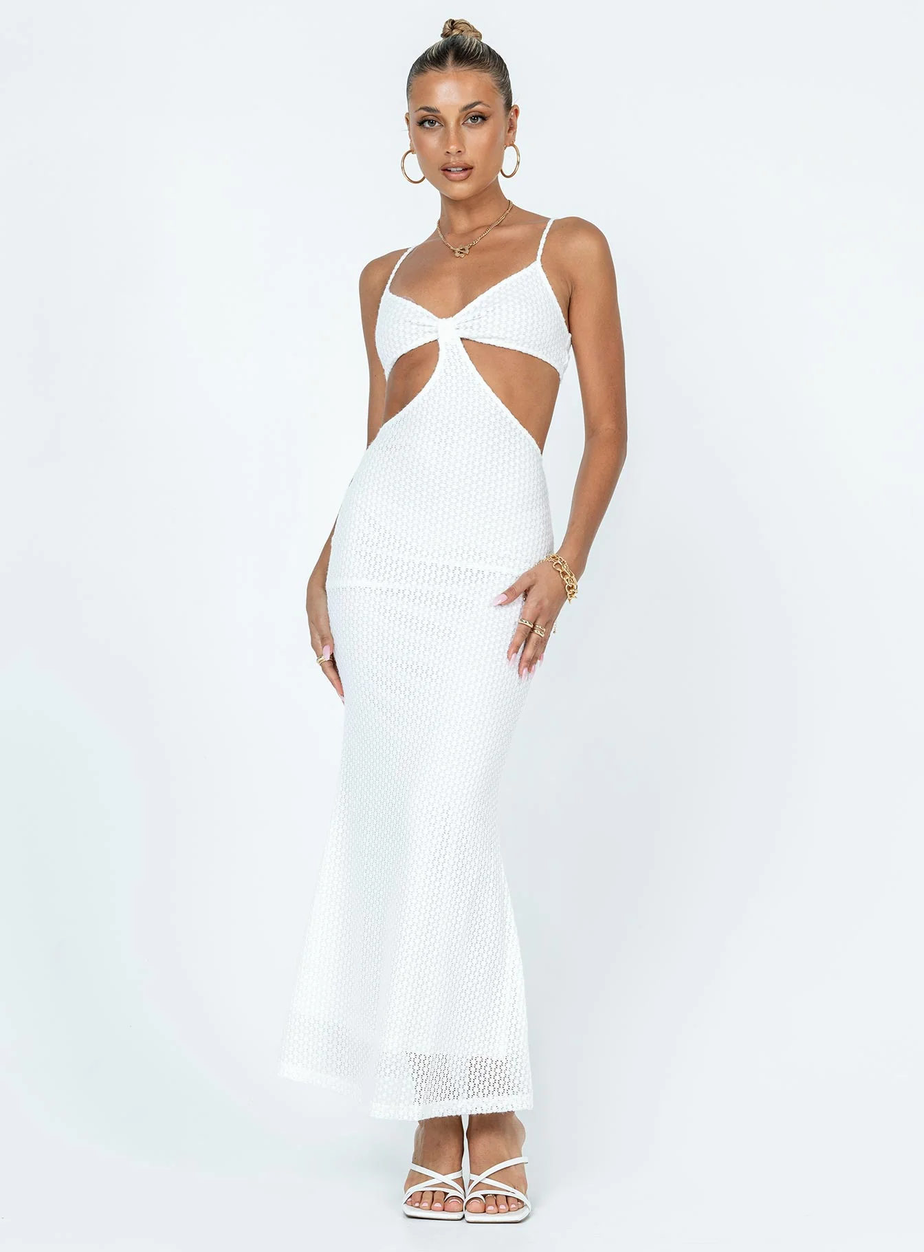 Shanni Maxi Dress White