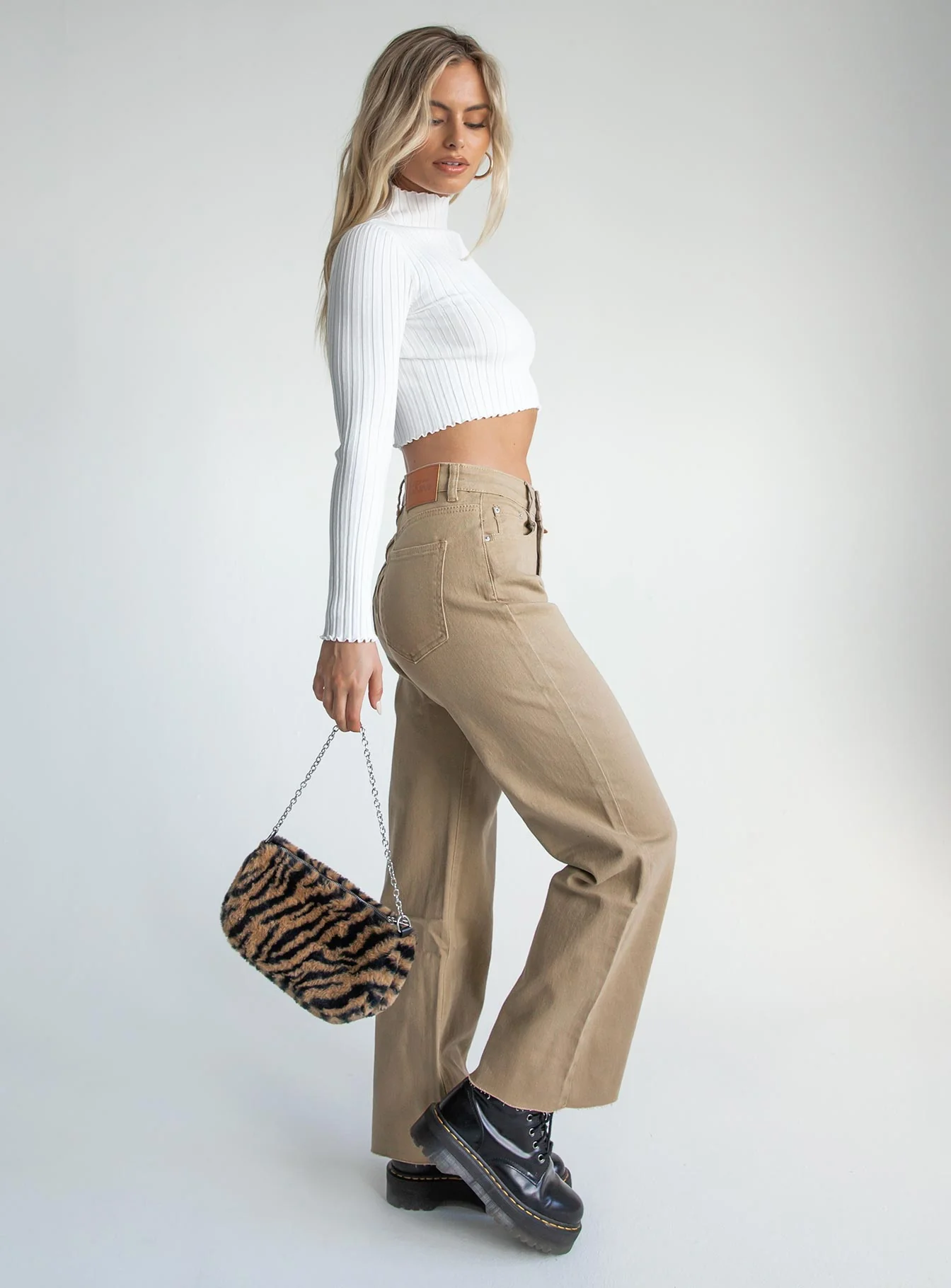 Elianna Jeans Taupe